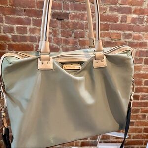 Kate Spade Kennedy Park Nylon Calista Laptop Bag, Ash